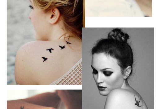 Motif tatouage hirondelle - Inspirations