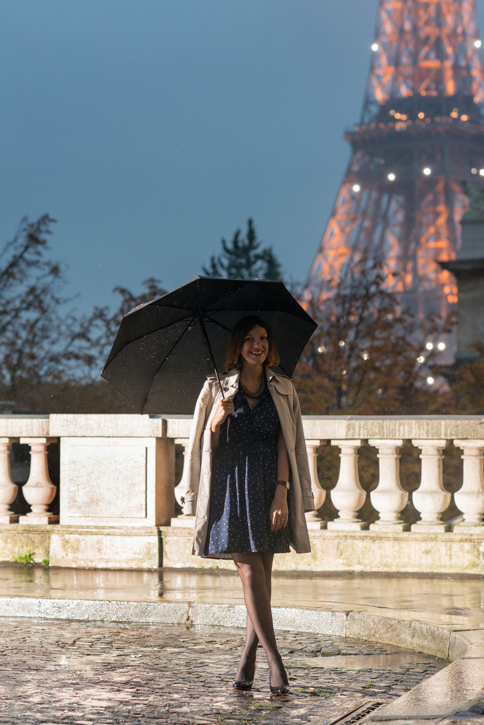Un soir de pluie à Paris