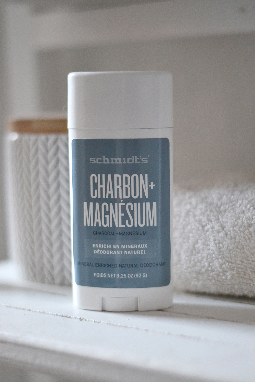 Le déodorant Schmidt's - Chabon Magnésium