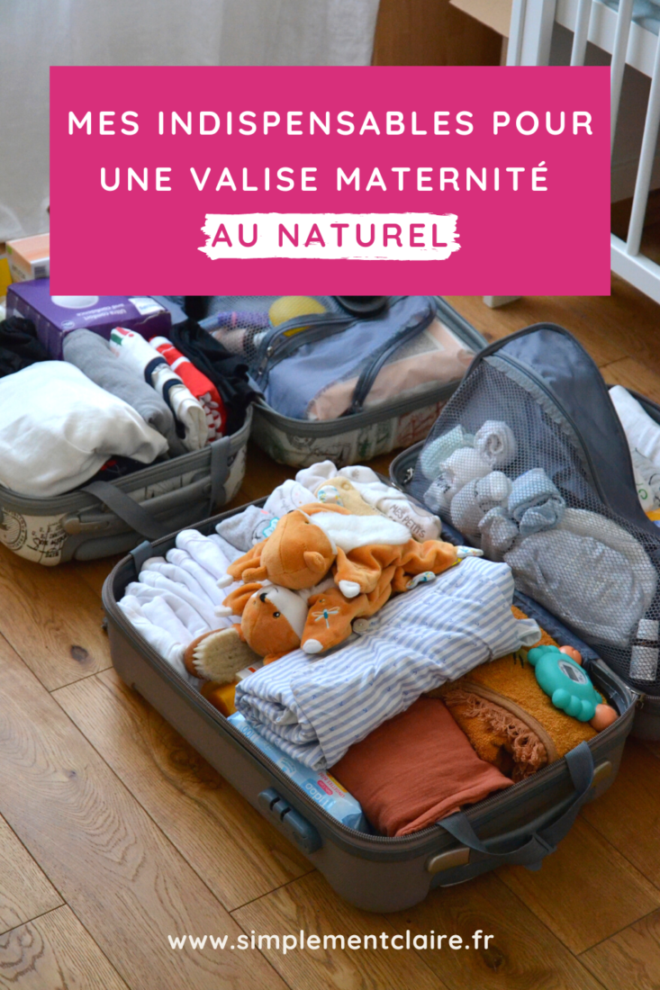 Ma valise maternité – Minimaliste… – MaMreva