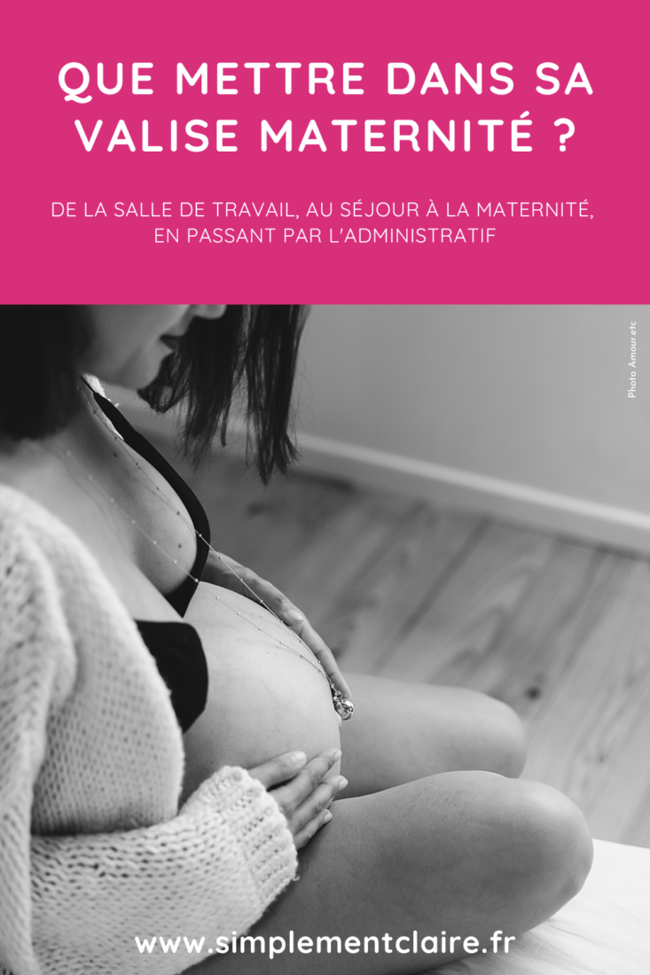 Valise de maternité : les indispensables lorsqu'on accouc - Maximag.fr